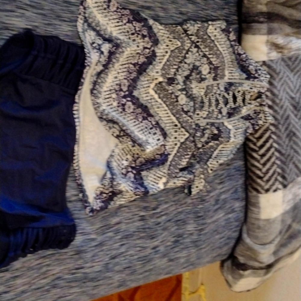 BLUE MATCHING BATHING SUIT